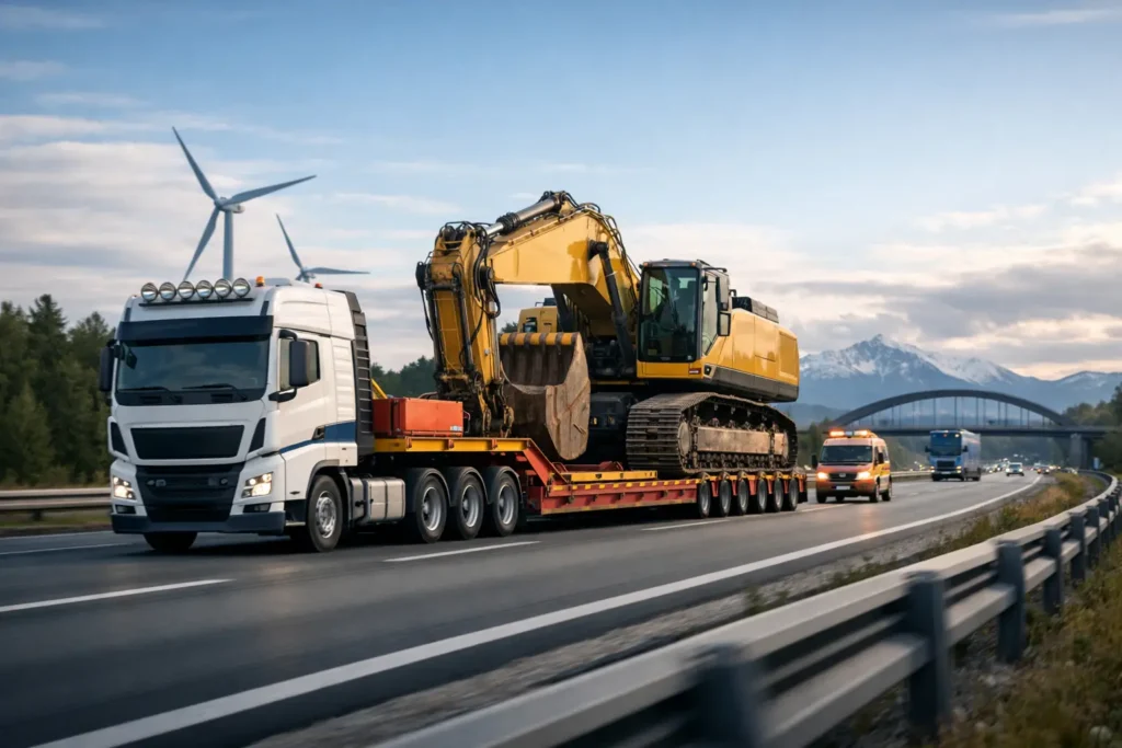 heavy haulage road transport Europe explained