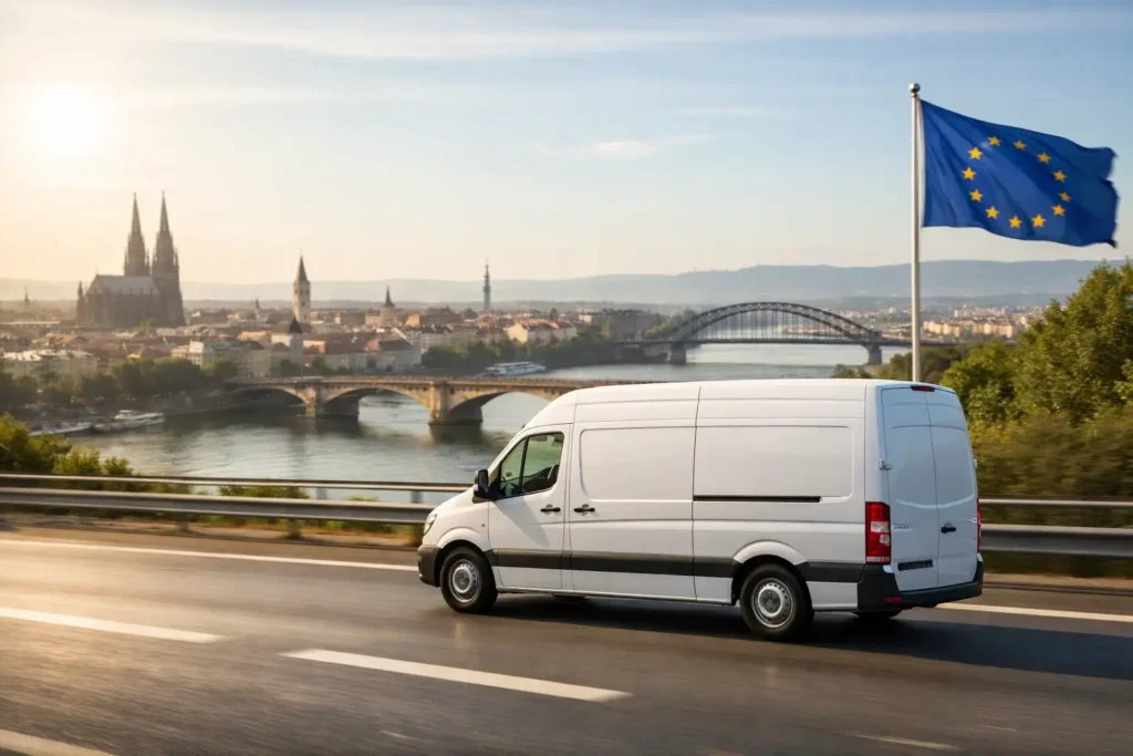 when dedicated van delivery in Europe fits best