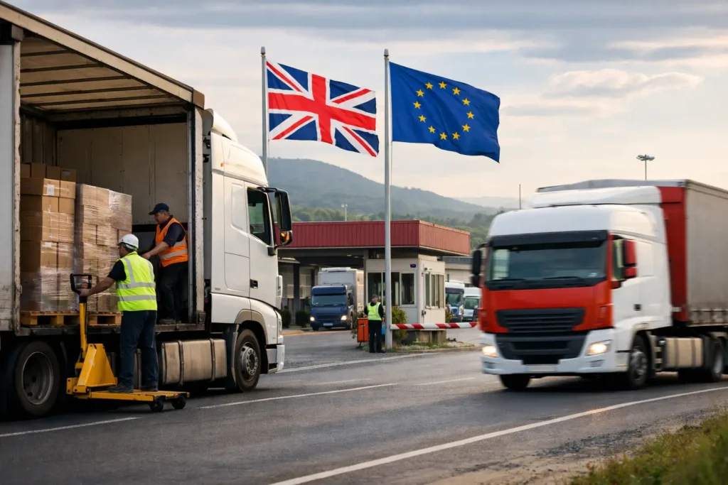 UK EU Import Export Road Freight Costs