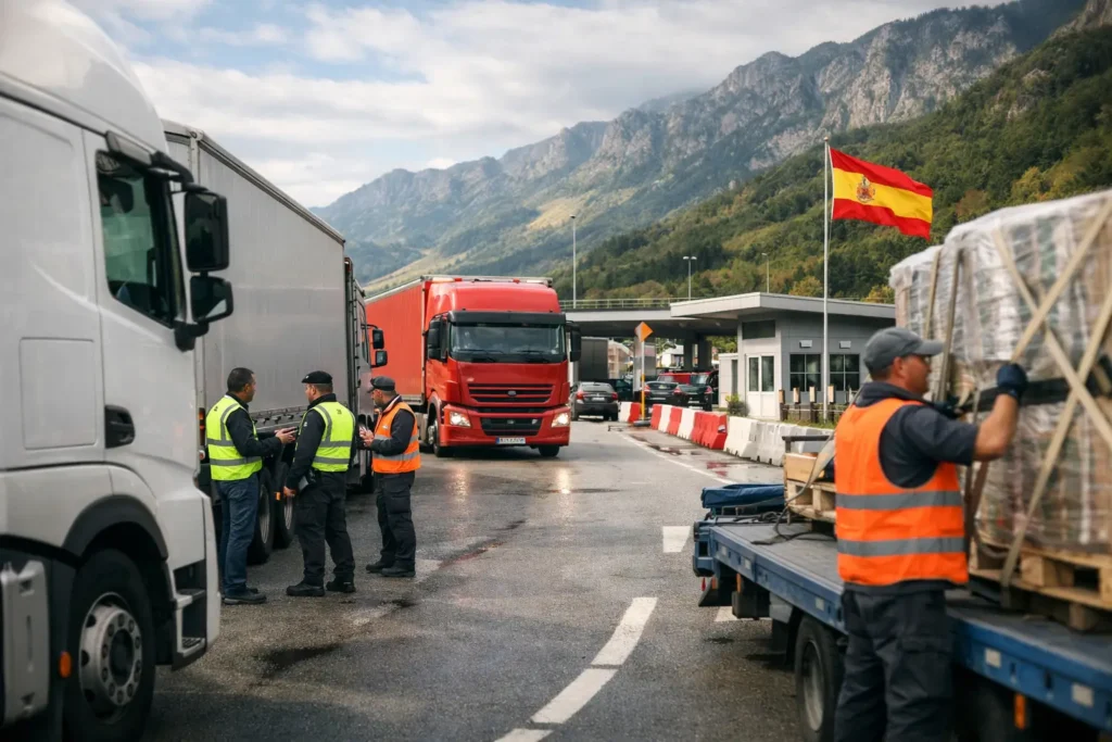 Road Freight to Spain: What Delays Shipments