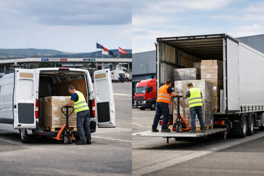 Dedicated Van vs Groupage Freight: Which Fits?