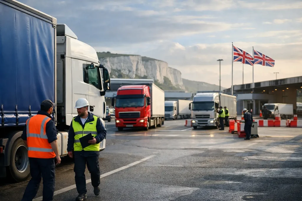 UK Freight Transport and Border Delay Control