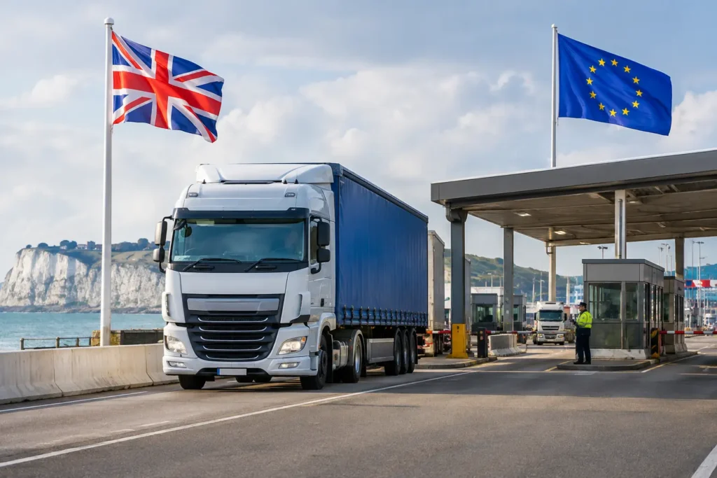 UK EU Freight Transport Without Border Delays